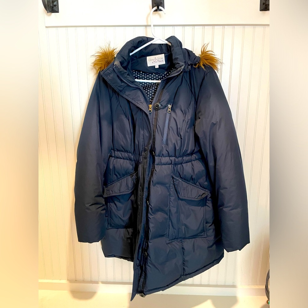 Warm Maternity Coat- size Large